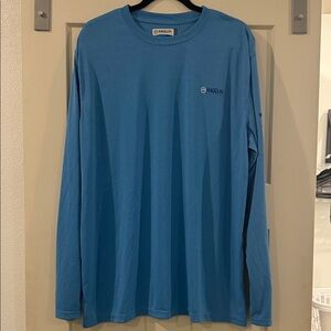 Magellan Outdoors Men’s Long-Sleeve Tee — Sky Blue
